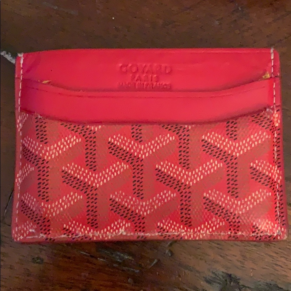 Classic Goyard Card Wallet
